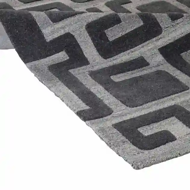 black gray carpet