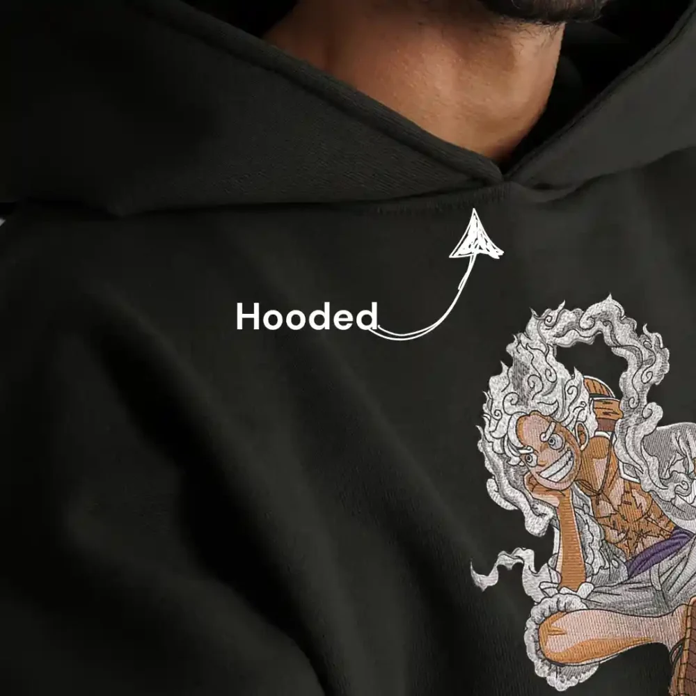 luffy embroidery hoodie_1 Luffy Embroidery Hoodie