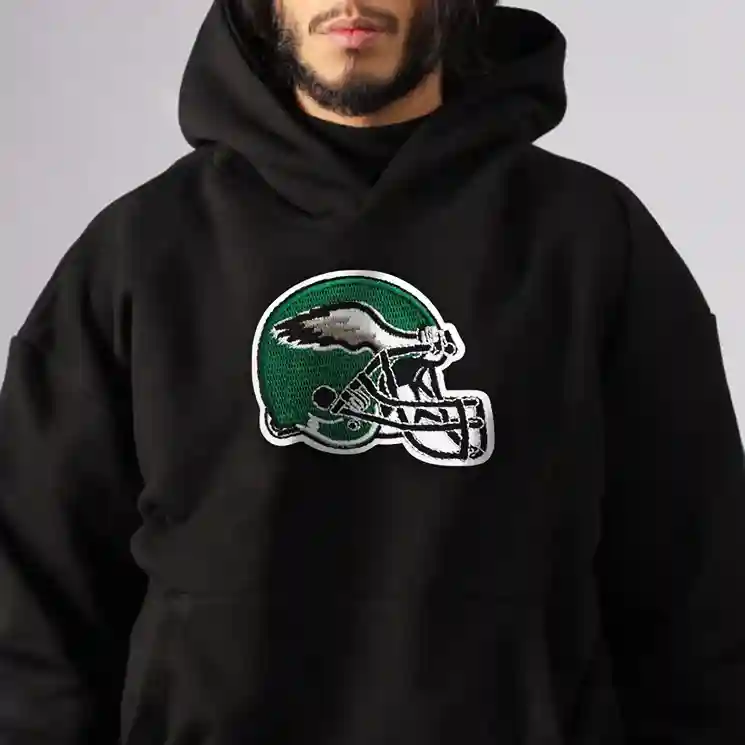 philadelphia eagles retro helmet hoodie Philadelphia