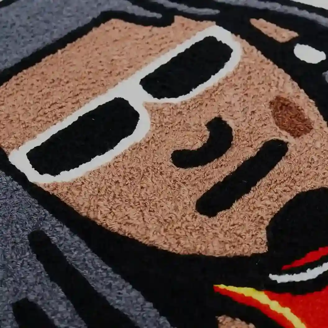Playboi Carti Rapper Rug for Bedroom