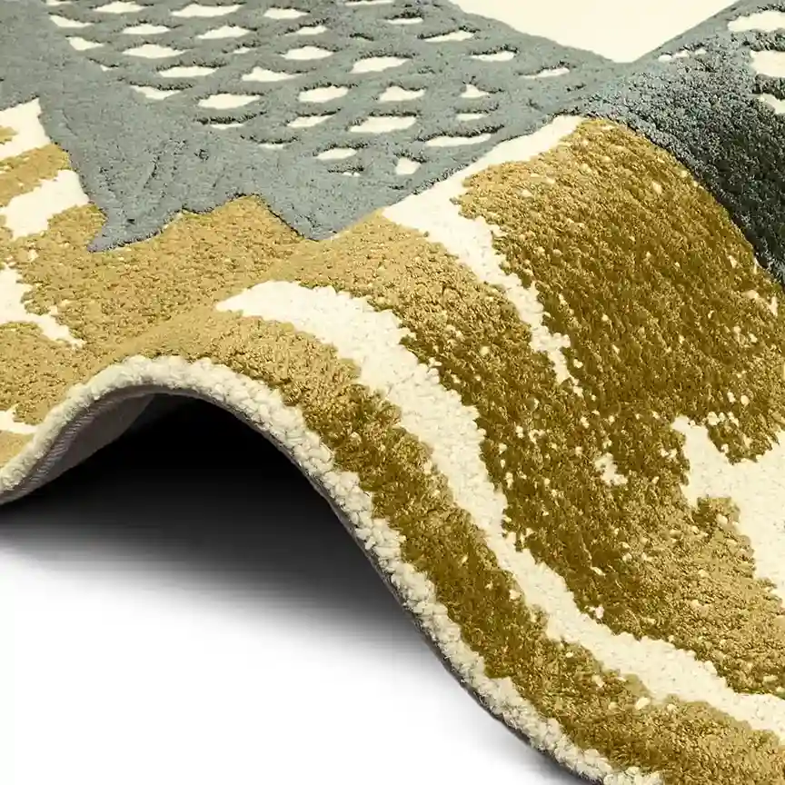 chinese dragon hand tufted rug