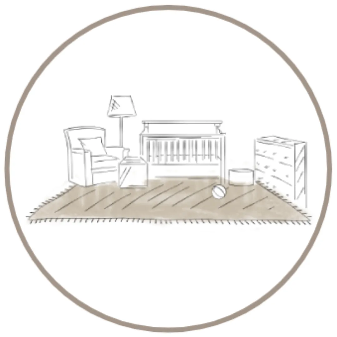 Colorful playful rug styled for kids’ room décor – browse children’s room rugs collection