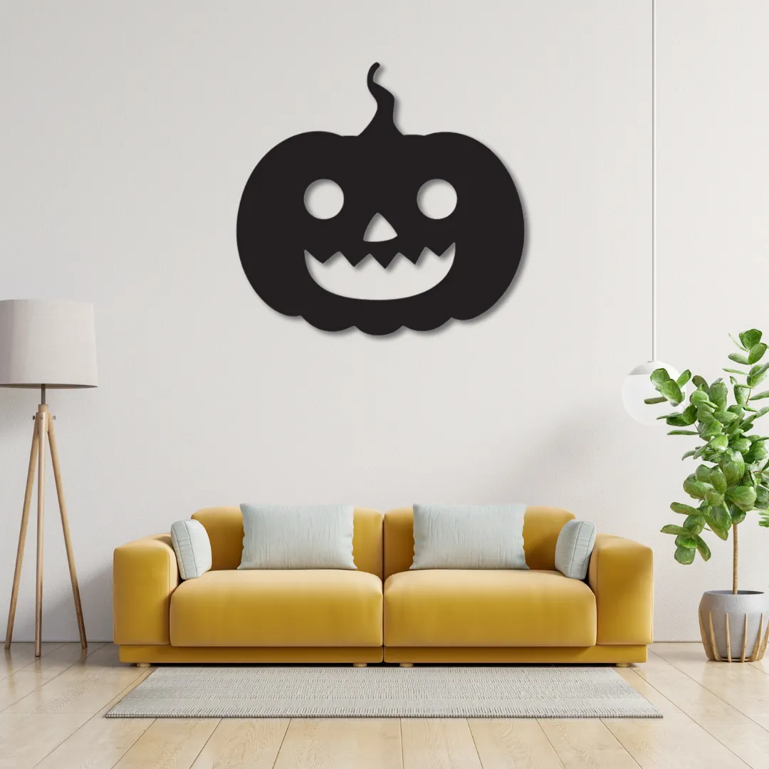 Pumpkin Grin Silhouette