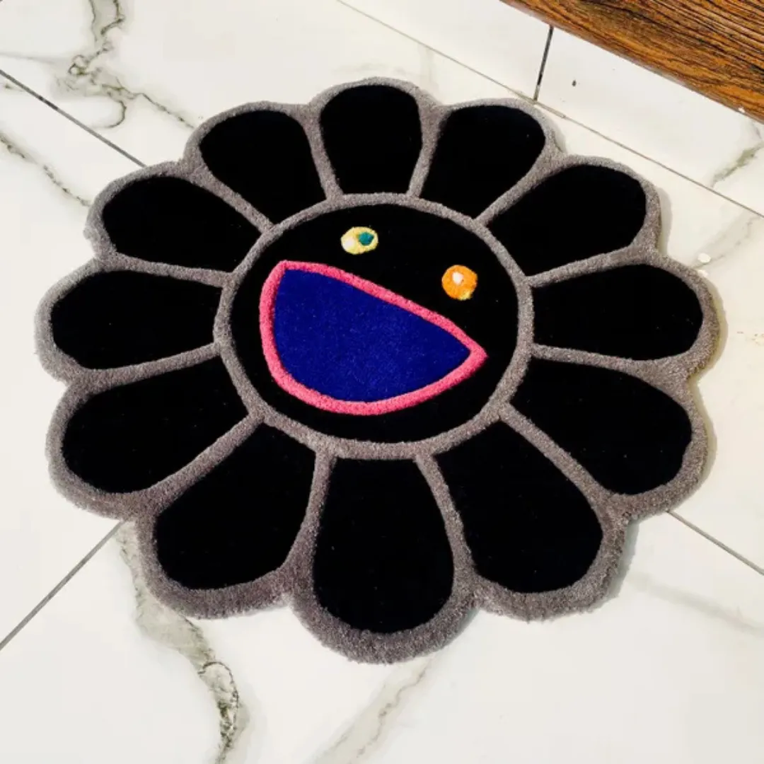 obsidian smile rug