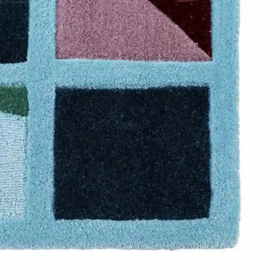 Abstract Grid Rug