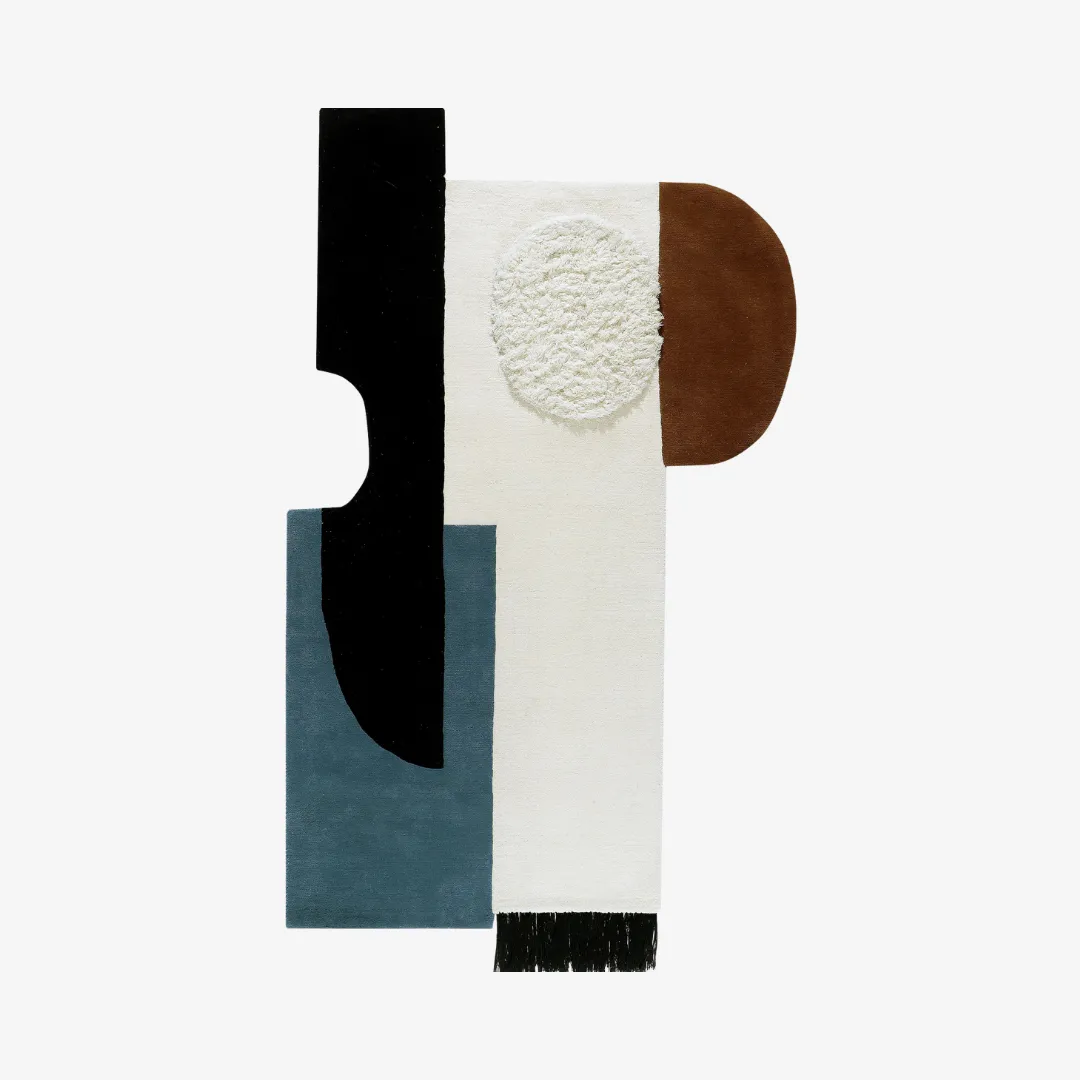 Isel White Rug