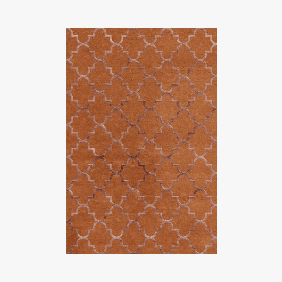 orange sapphire rug