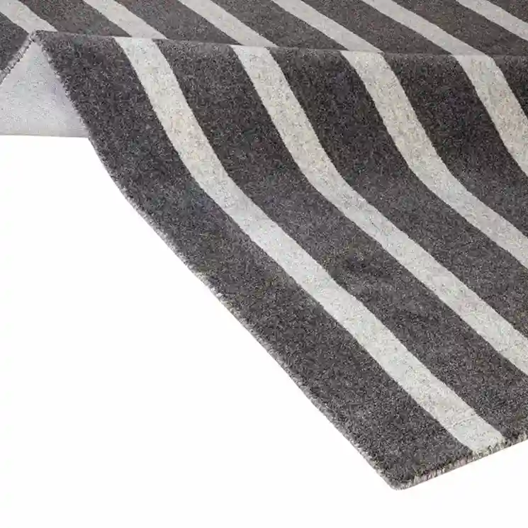 Vertex Gray Hand Tufted Rug