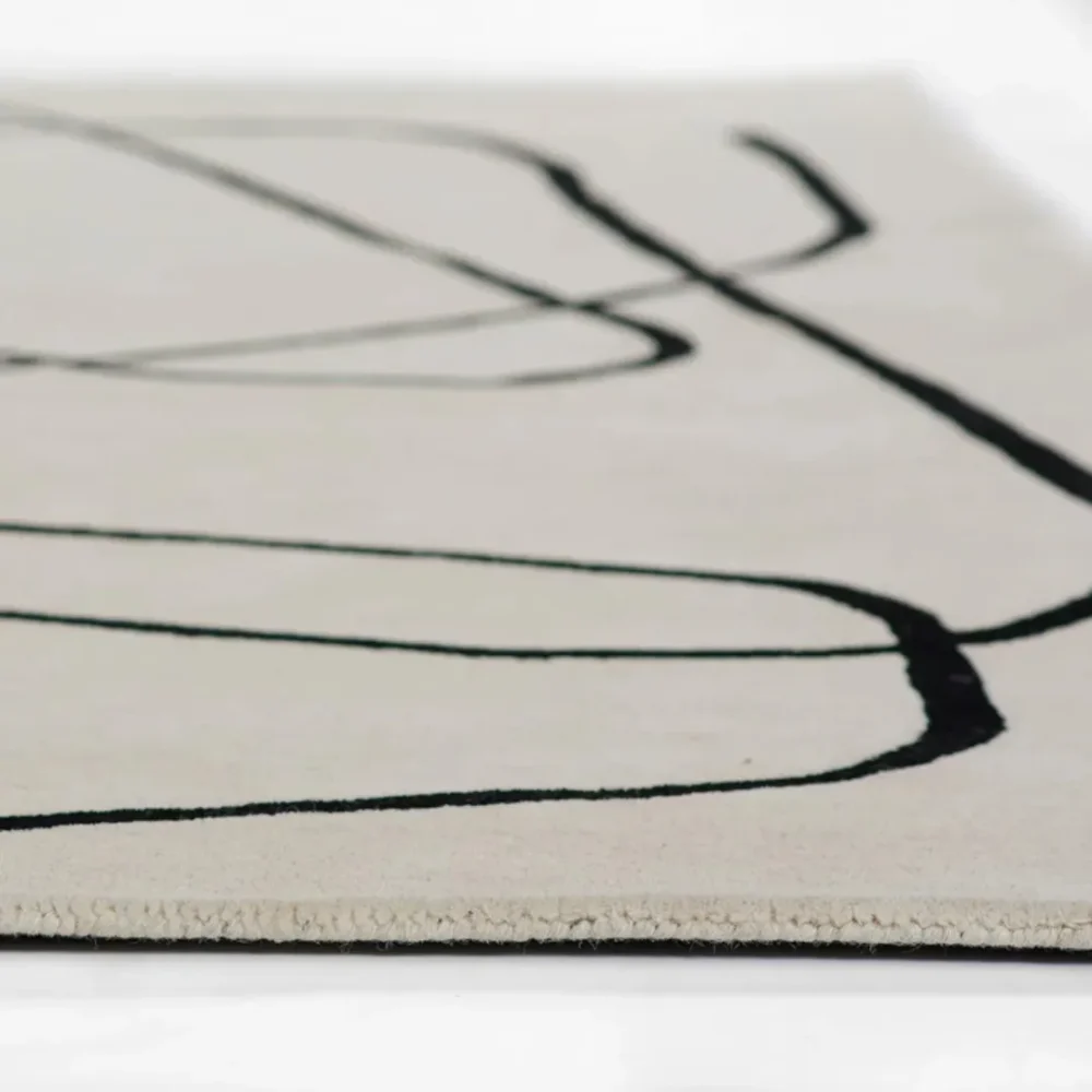 Abstract Line Area Rug