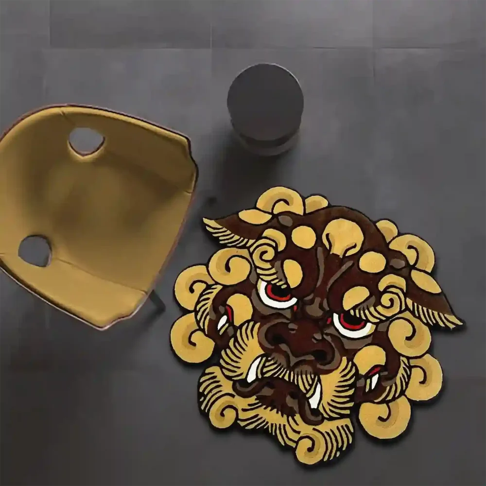 foo dog rug