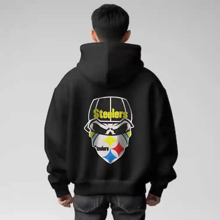 steelers mask skull