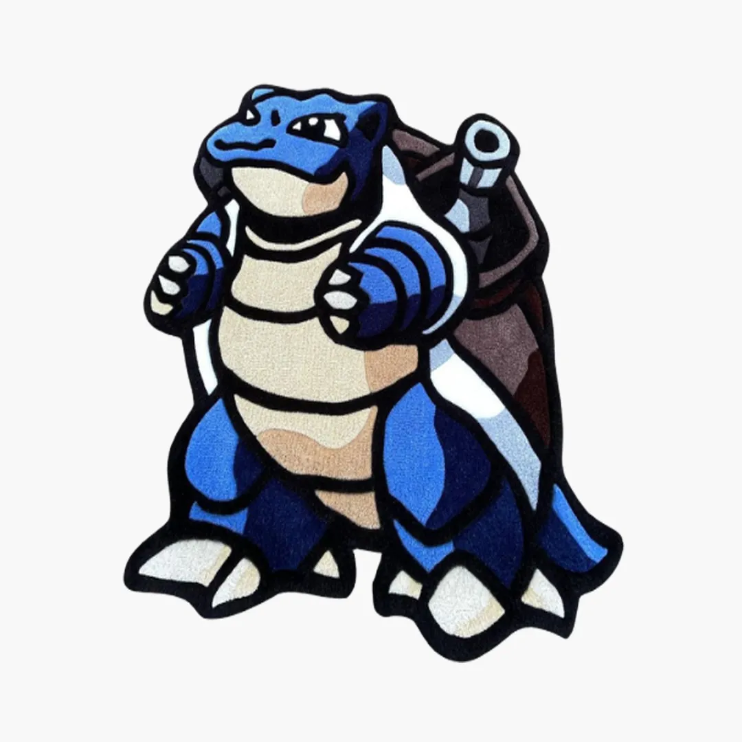 Blastoise Pokémon Area Rug