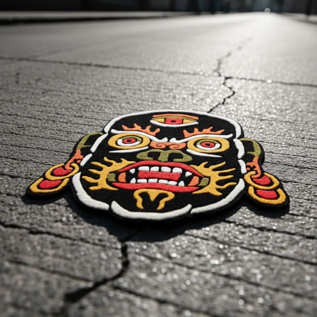 Mahakala Guardian Inked Rug