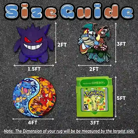 Blue Blastoise Pokémon Area Rug | Hand-Tufted - Image 6