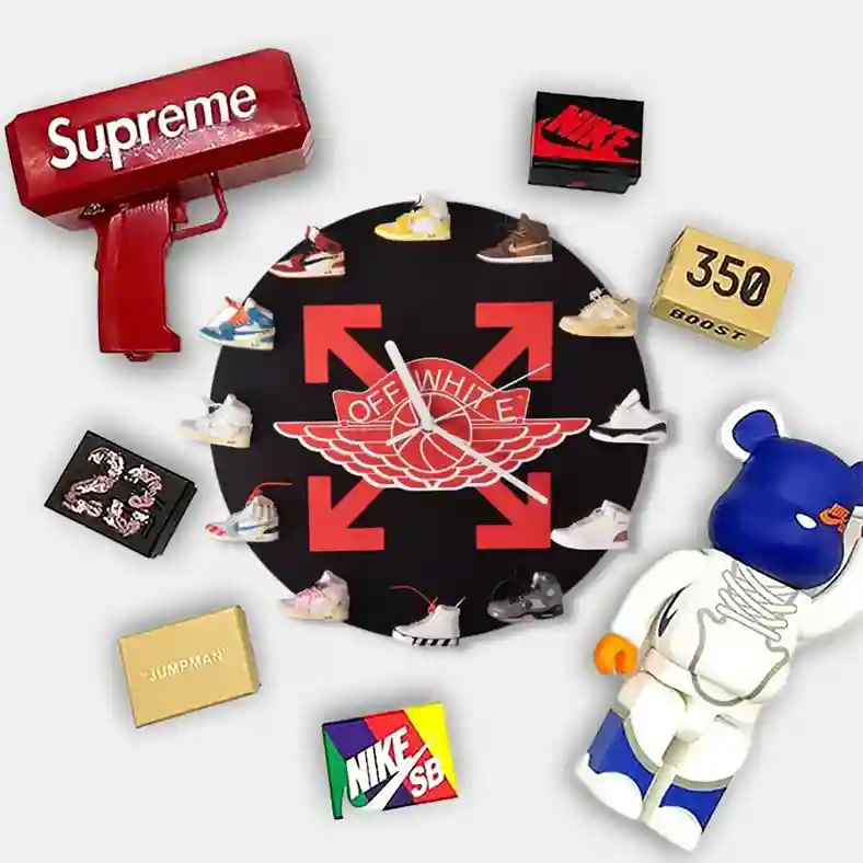 Michael Jordan Sneaker Wall Clock_obj_30_11zon_55_11zon