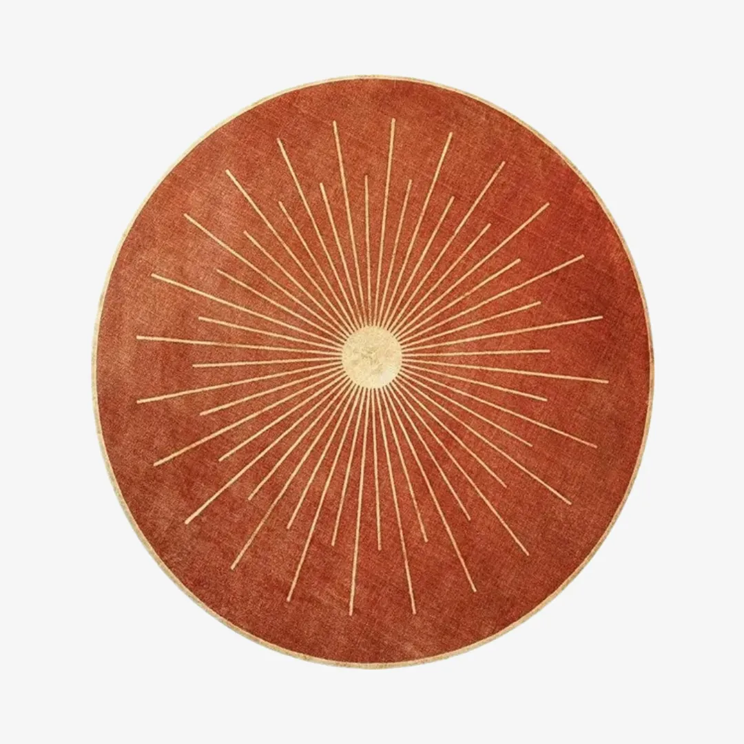 The Elegant Palazzo Jewels Round Rug