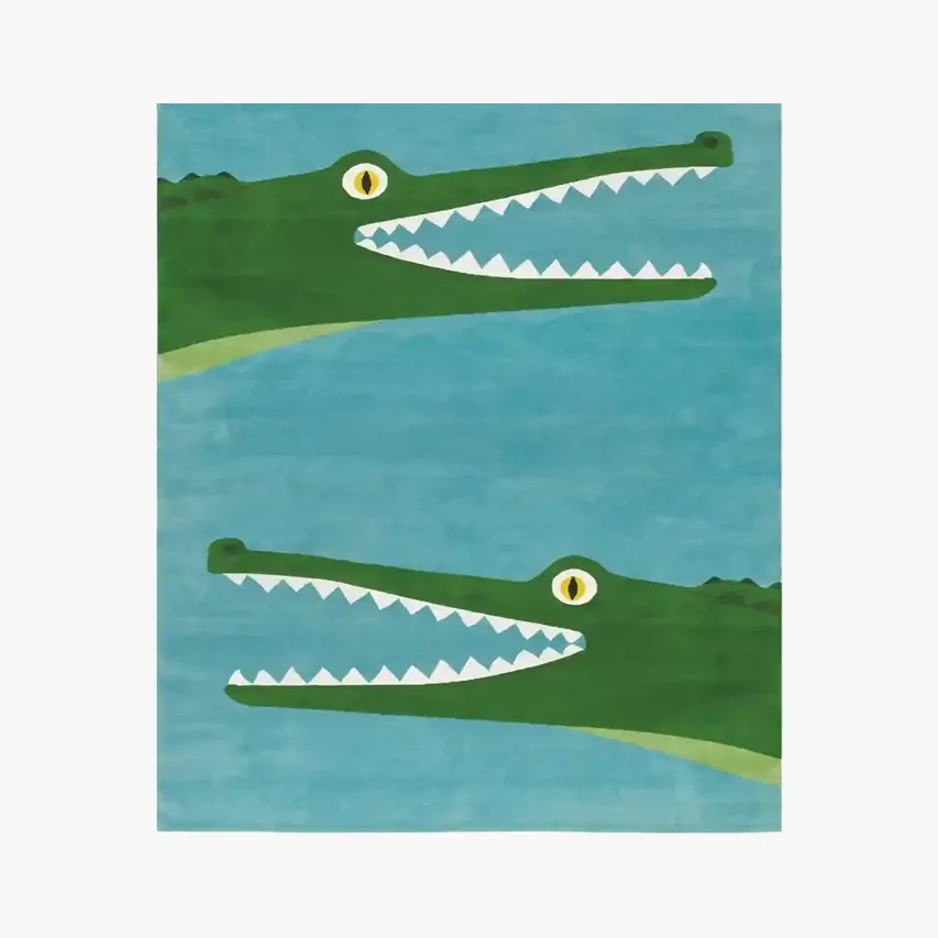 Alligator Area Rug