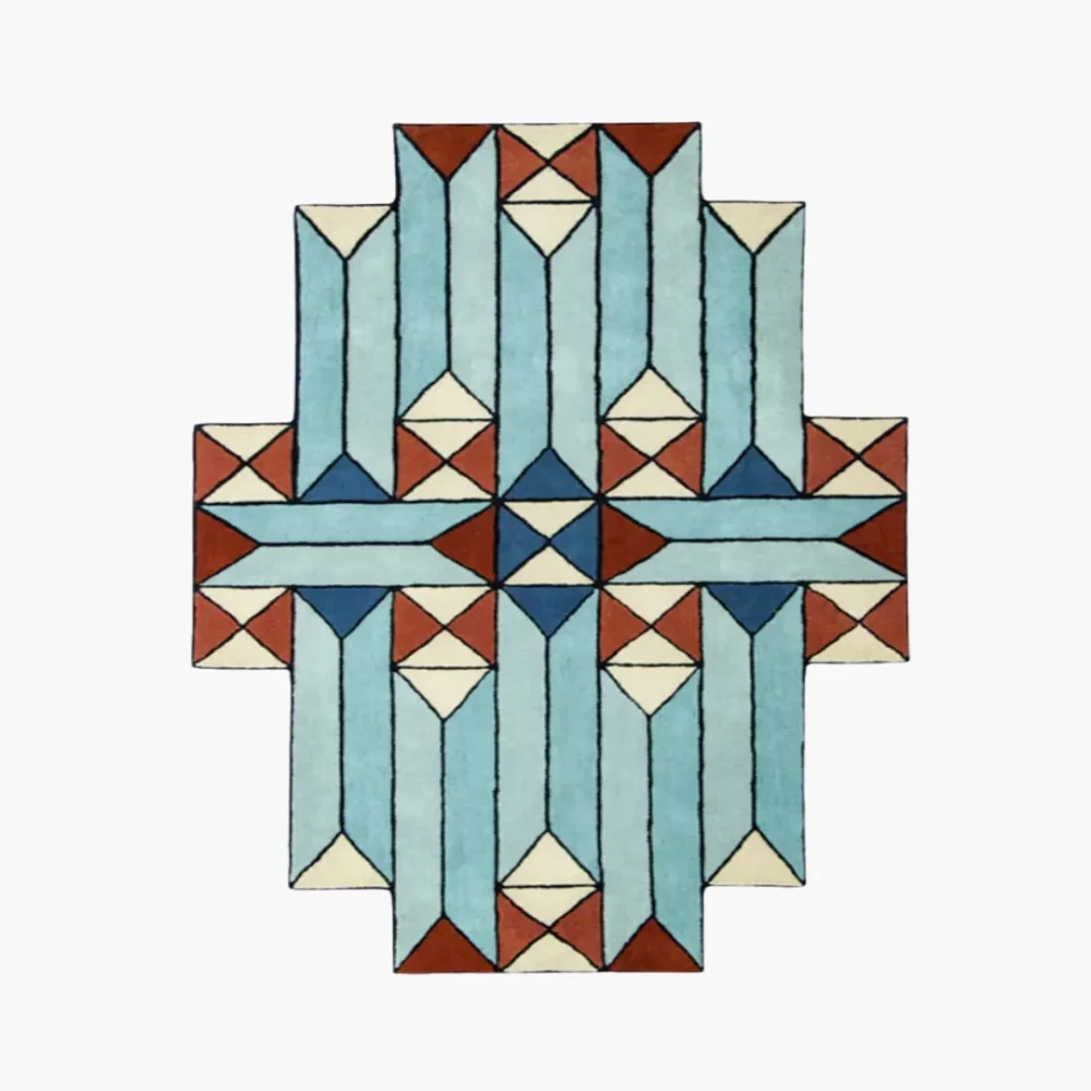 Geometric Horizon Rug
