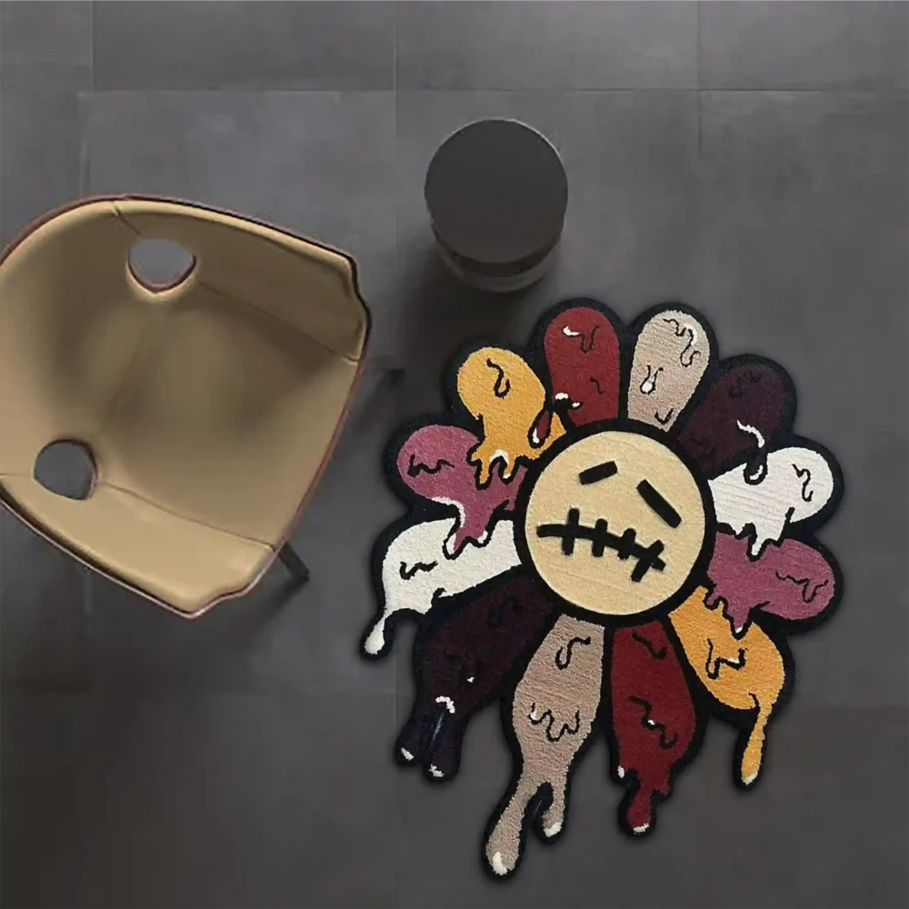 Takashi Murakami Scattered Rug