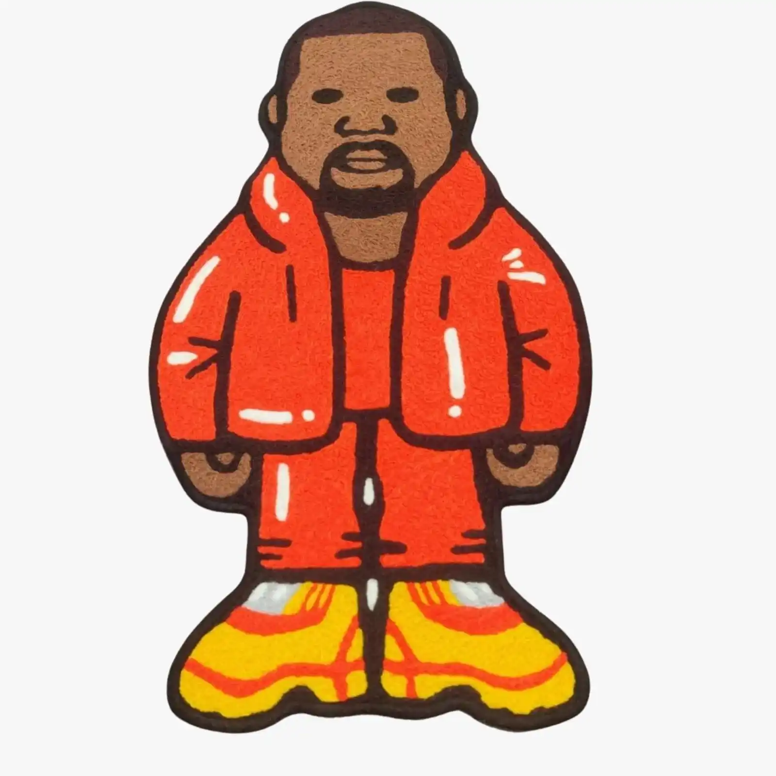 Kanye West Baby Rapper Rug for music room decor”