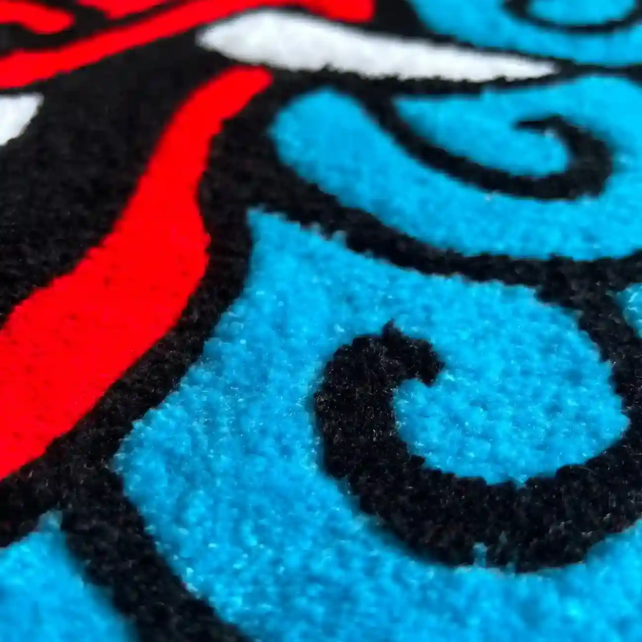 Samurai & Oni Demon Rug for Bold Interior Decor