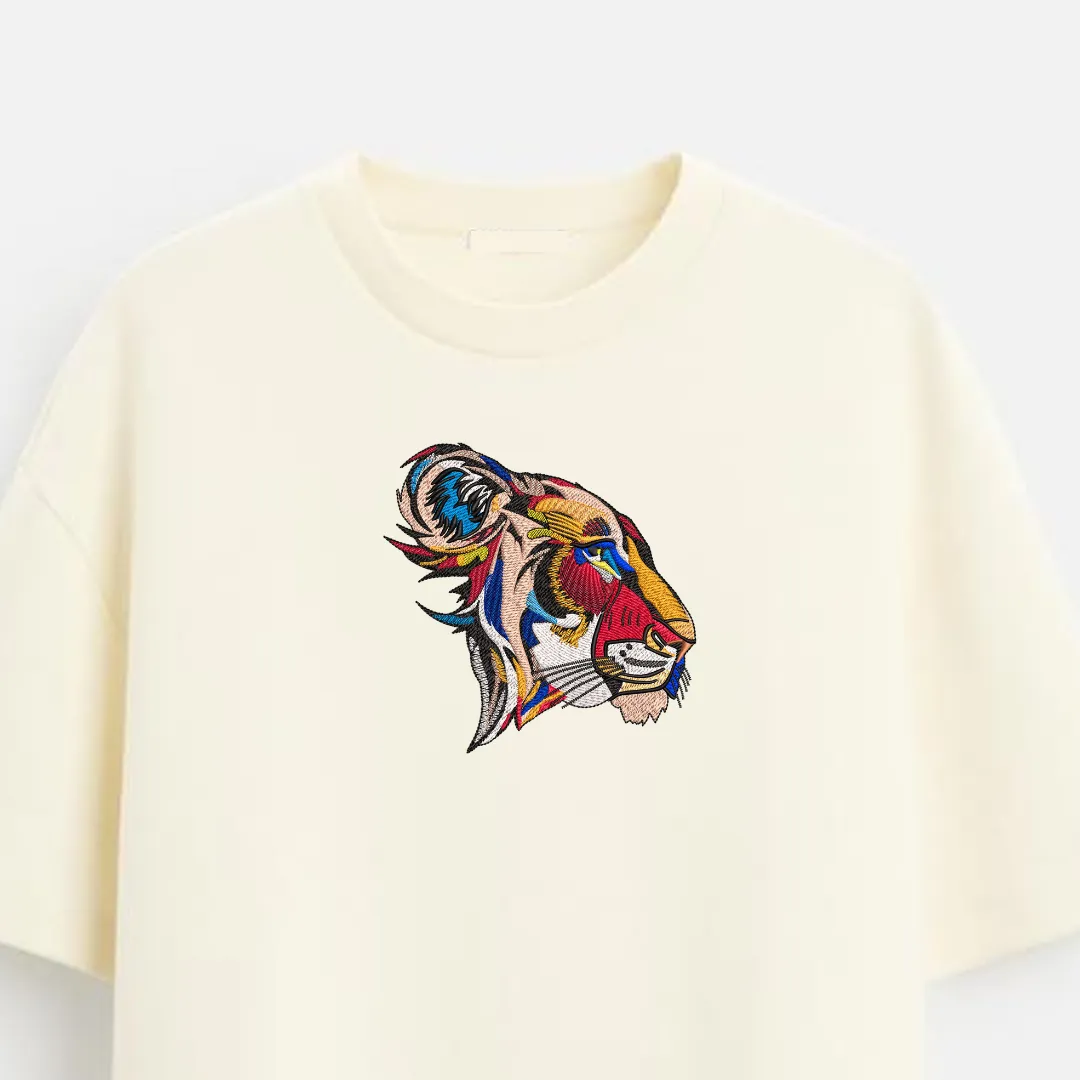 abstract tiger tees