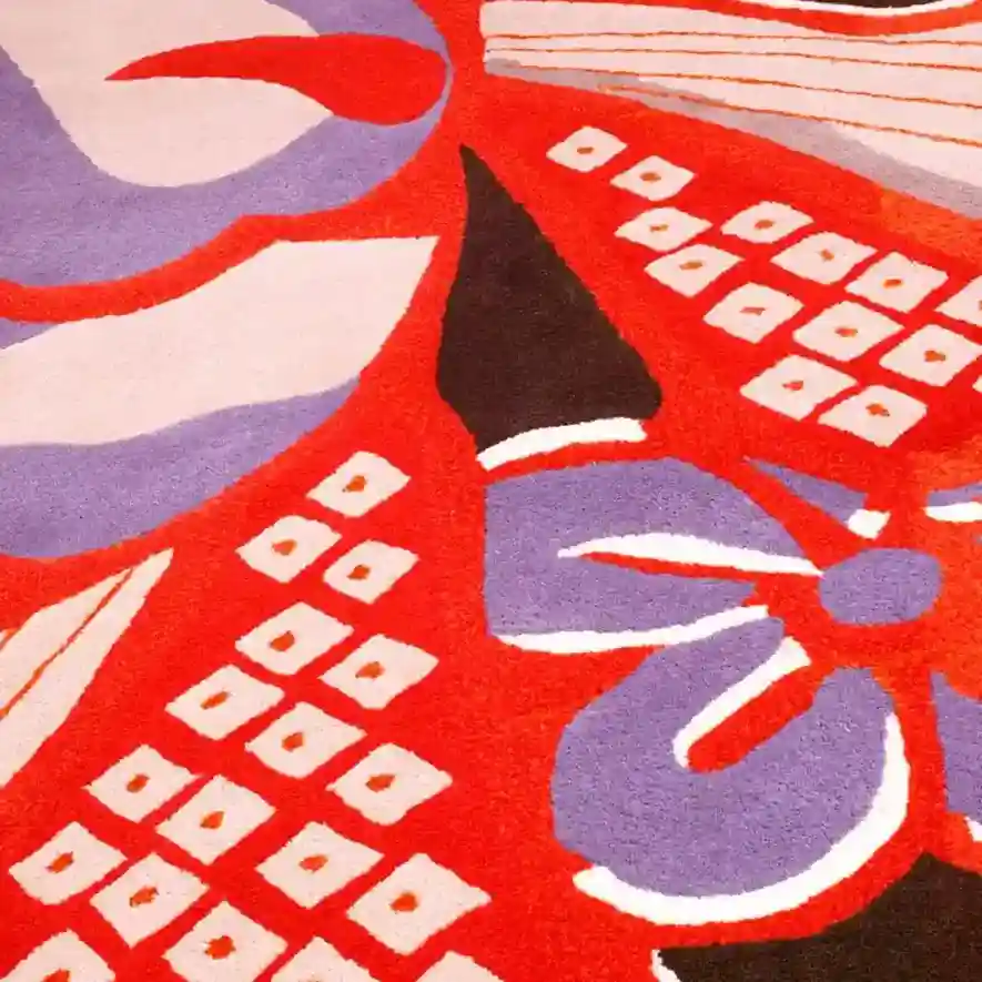 blossom drift hand tufted designer rugs