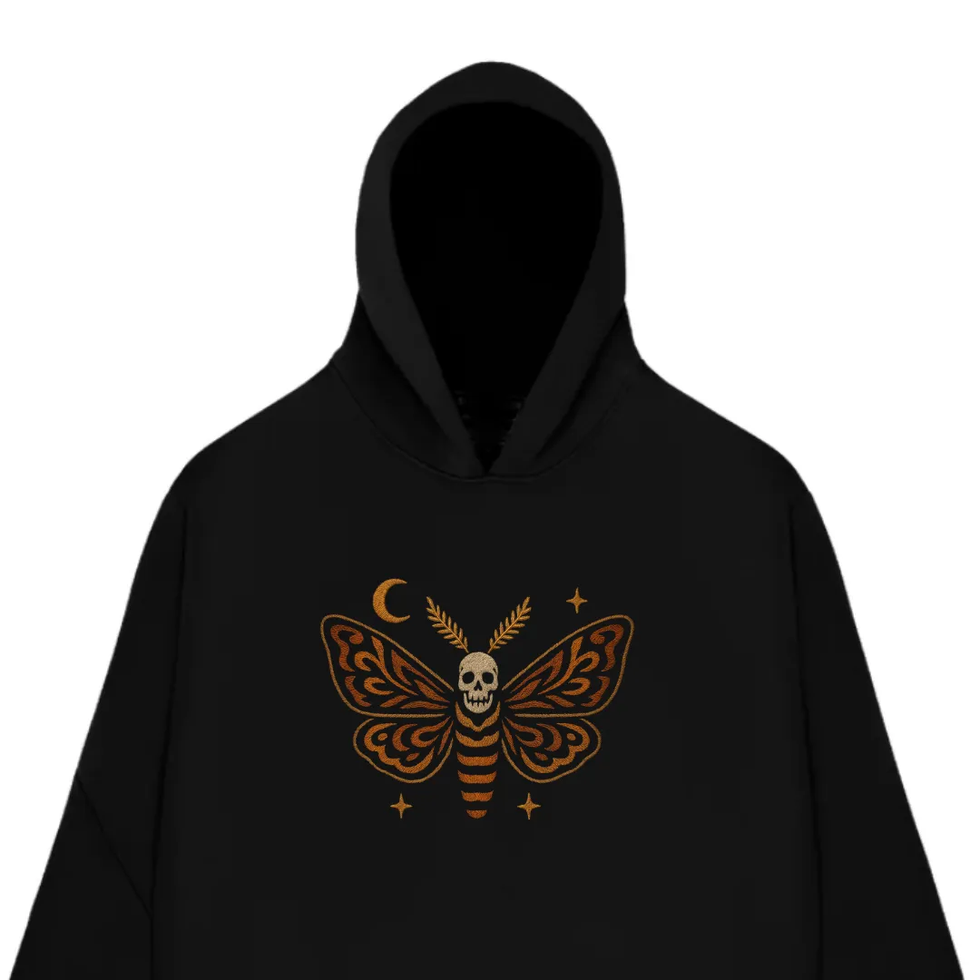 Death Head Moth Hoodie Death Head Moth Hoodie