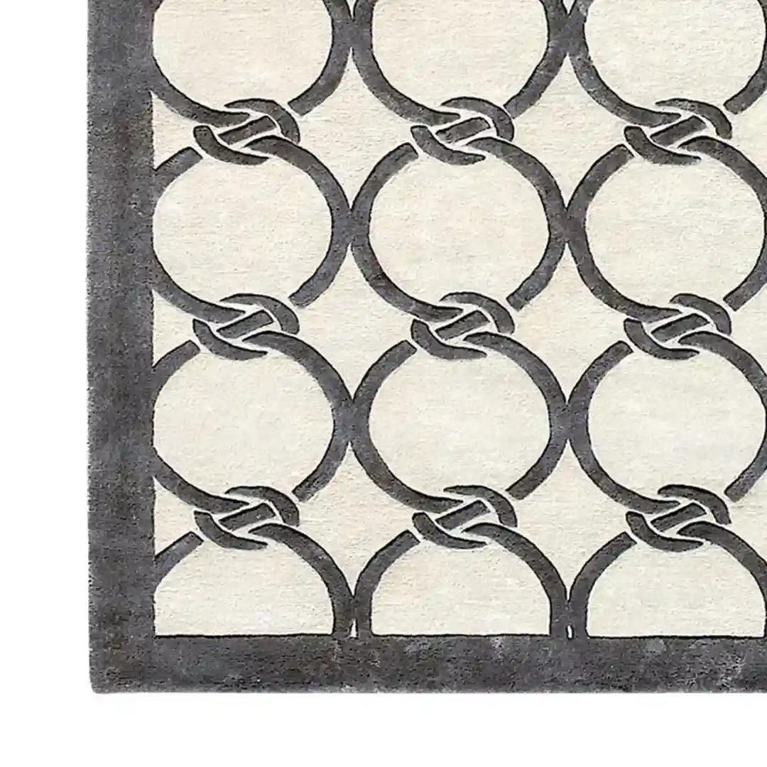 farmhouse geometrical hand tufted rugs