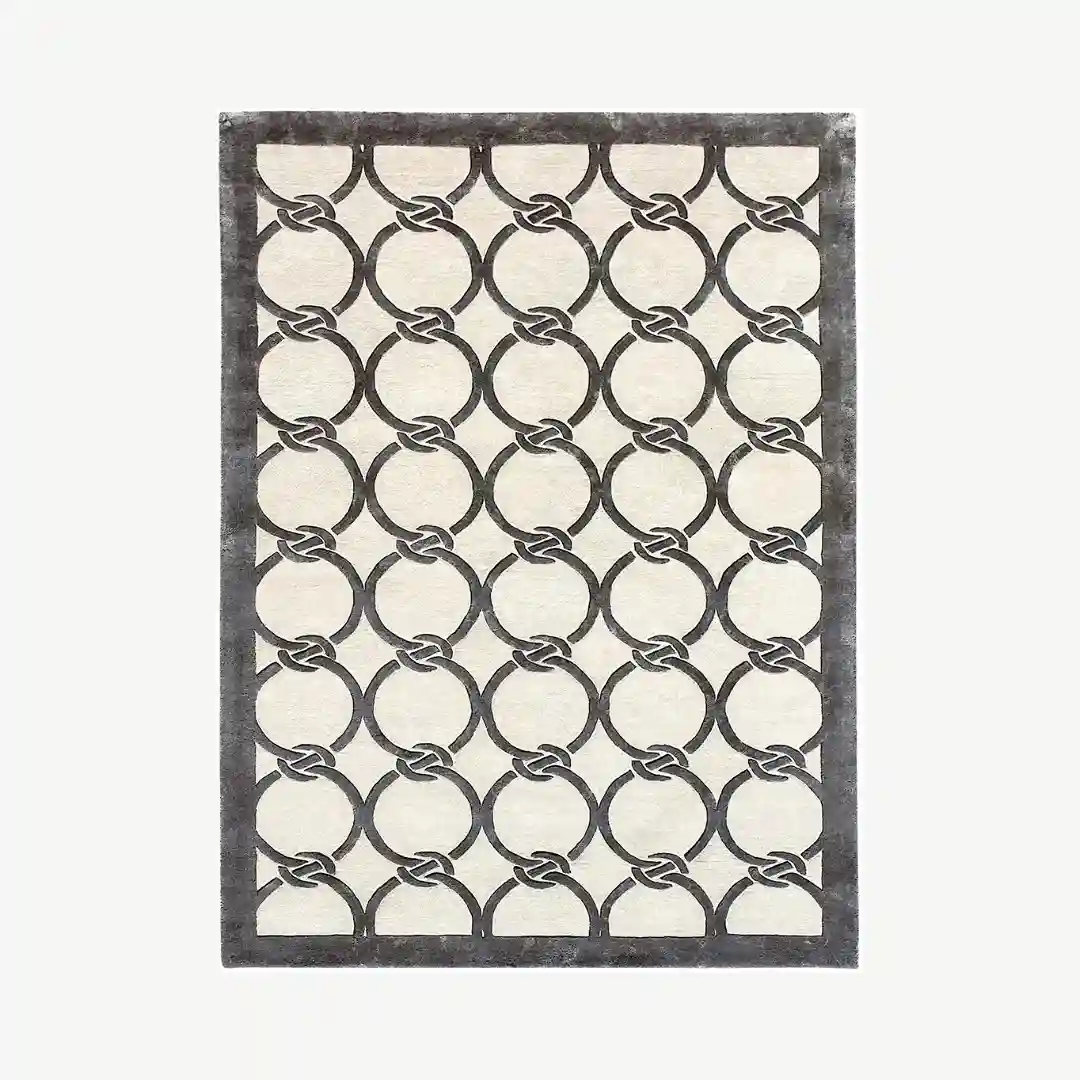 farmhouse geometrical hand tufted rugs