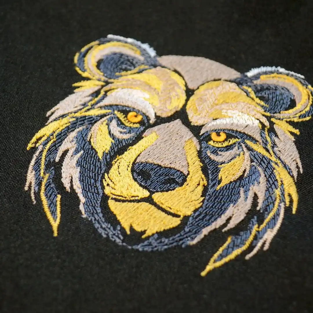 Majestic Bear Embroidered Tee