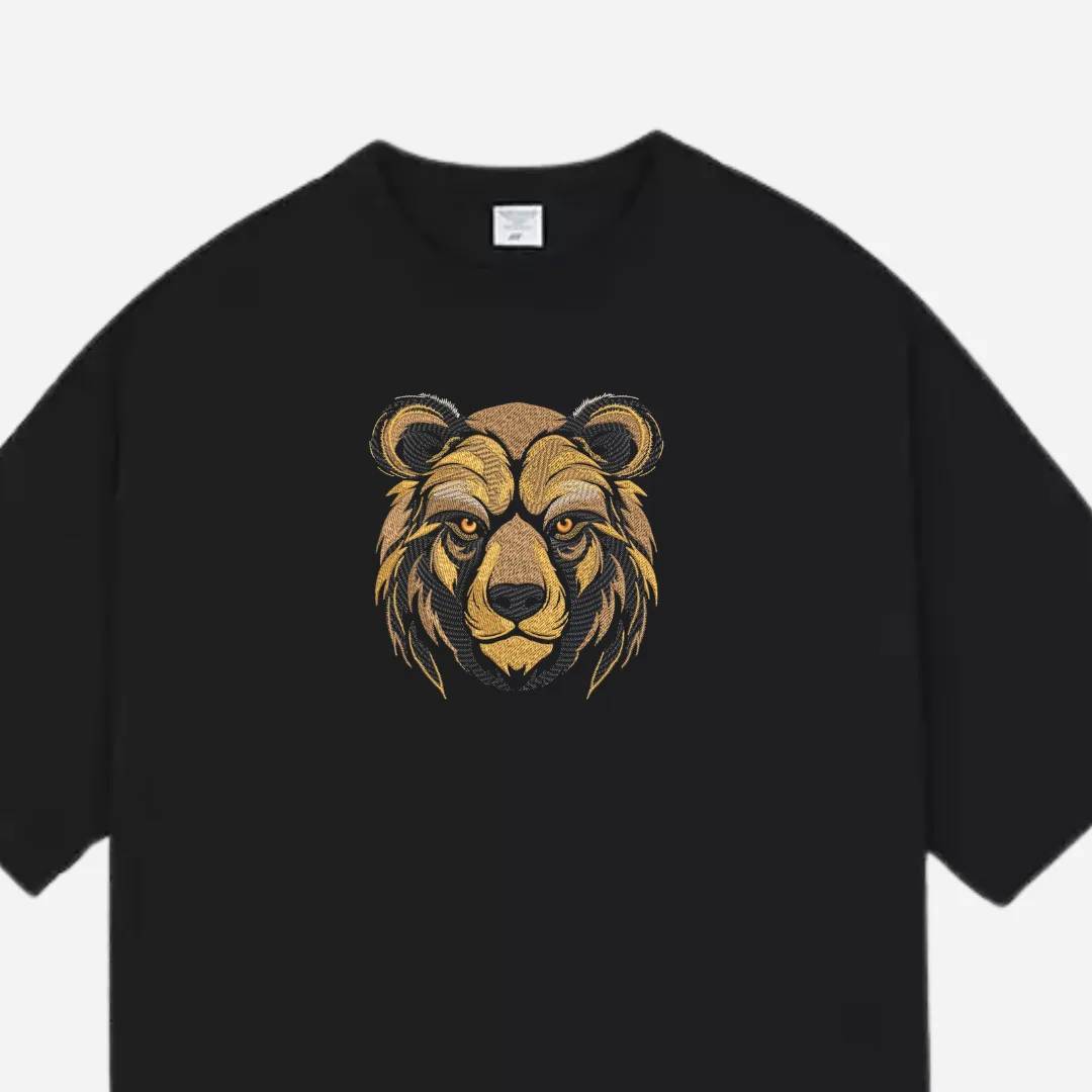 Majestic Bear Embroidered Tee