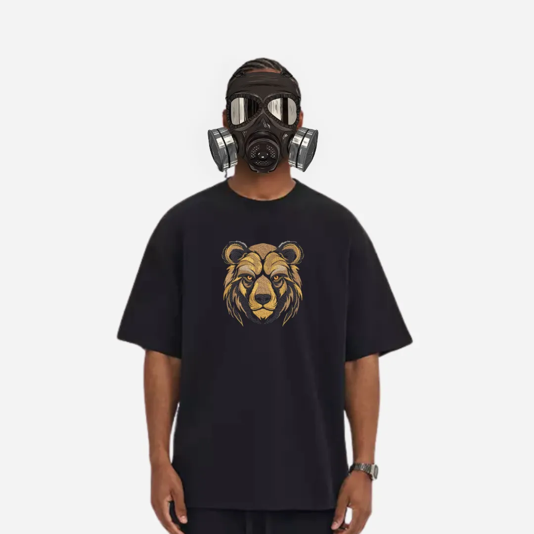 Majestic Bear Embroidered Tee