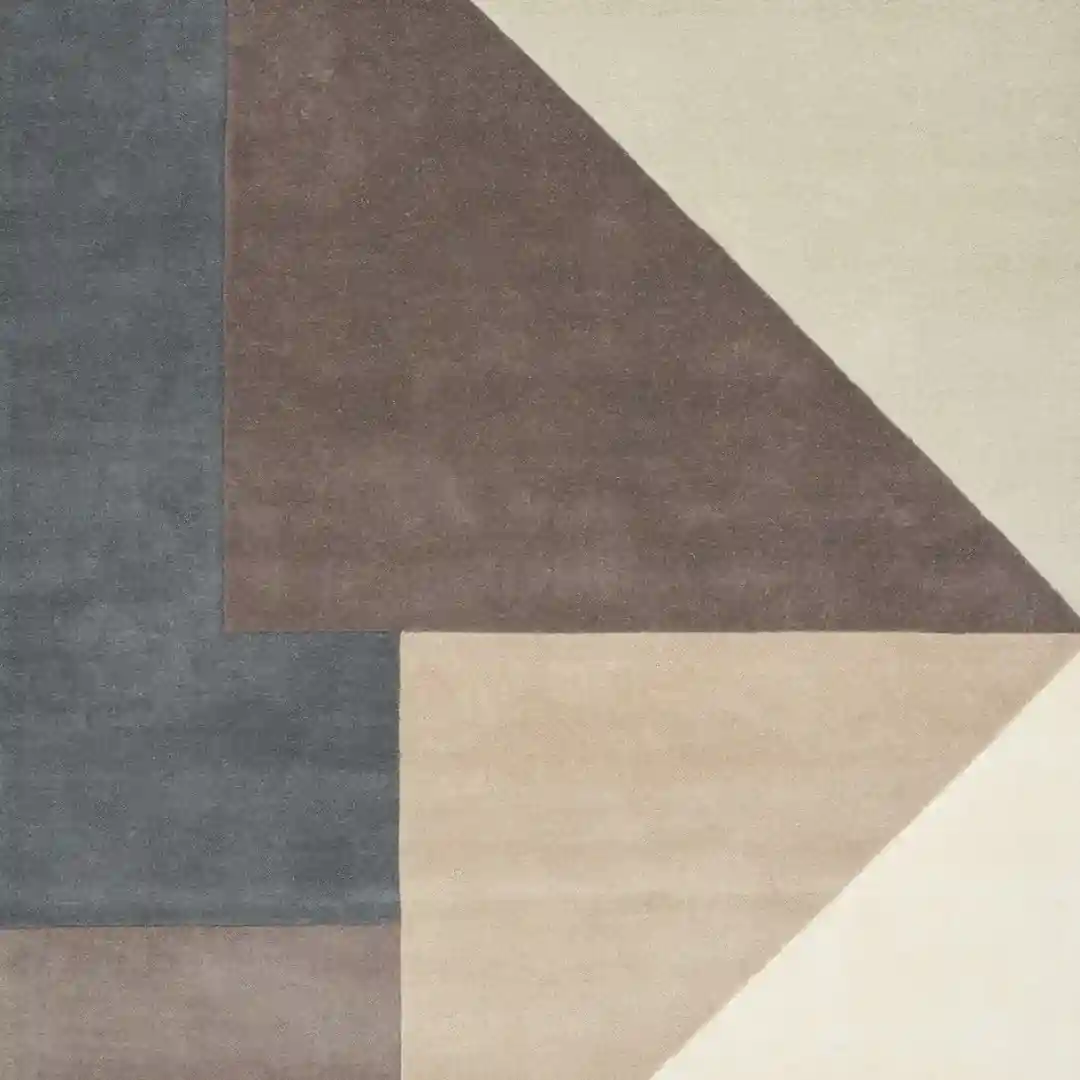 modern terrain hand tufted rug