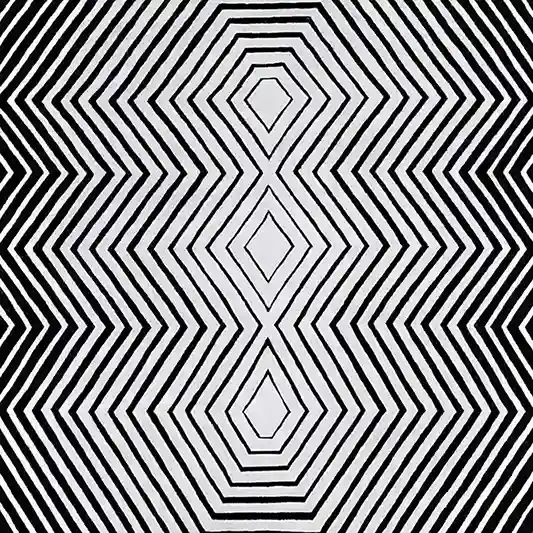 prisma black hand tufted area rug