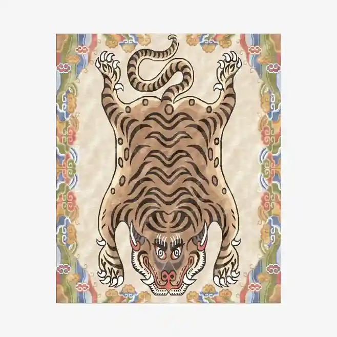 Tharang Tibetan Tiger Rug