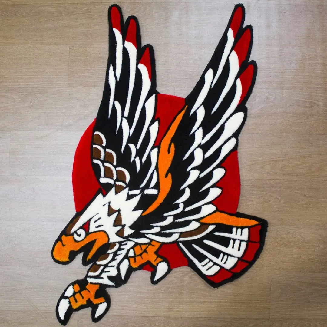 Crimson Soar Eagle Rug