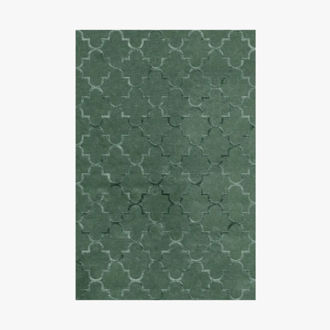 green sapphire rug