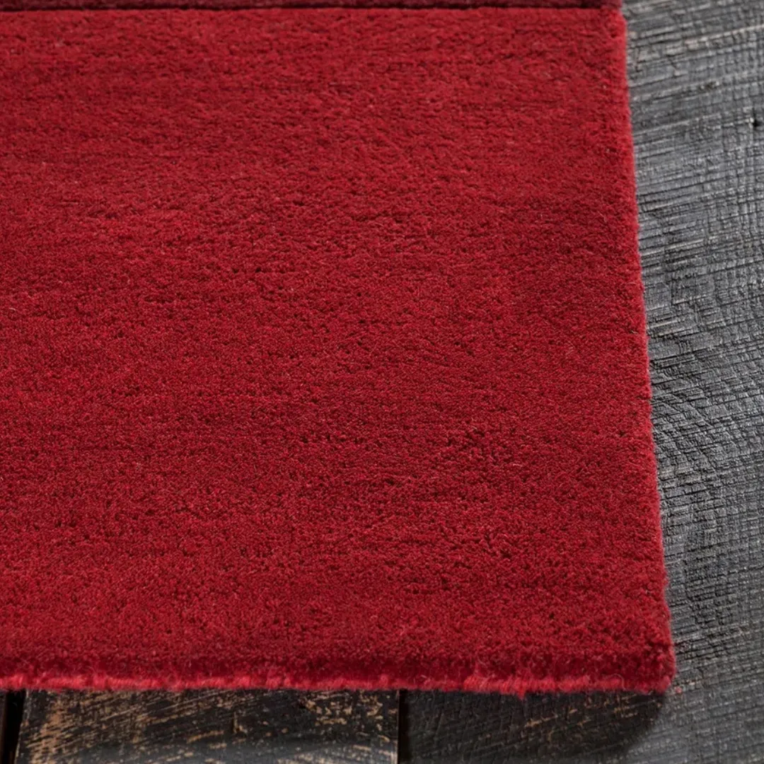 Red and Black Grid - Area Rug - Image 4
