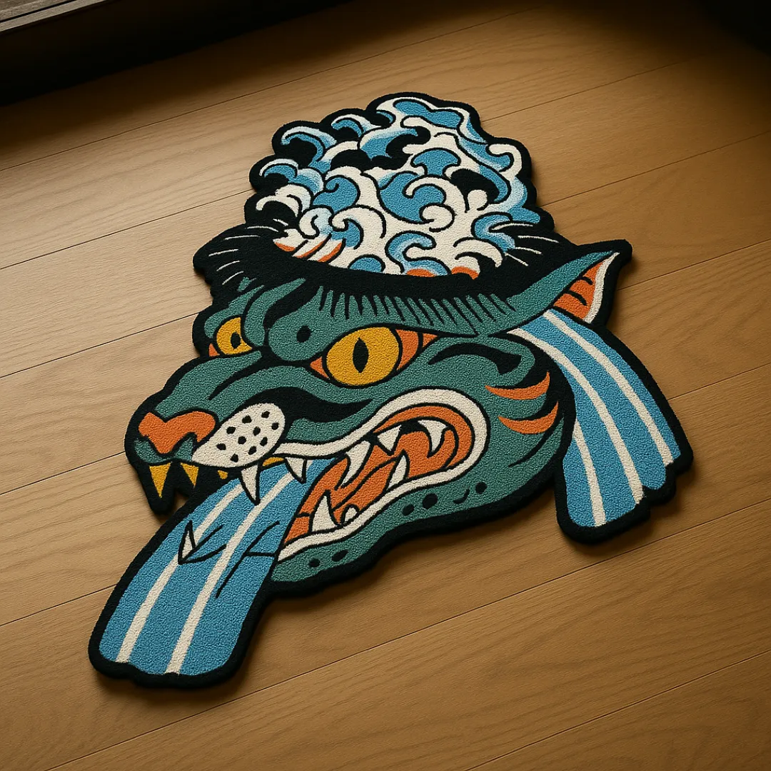 Tsunami Beast Rug
