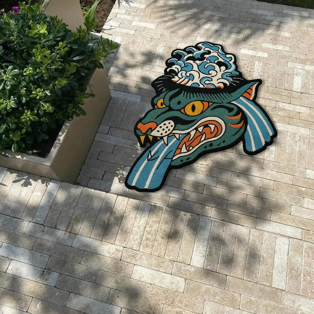 Tsunami Beast Rug