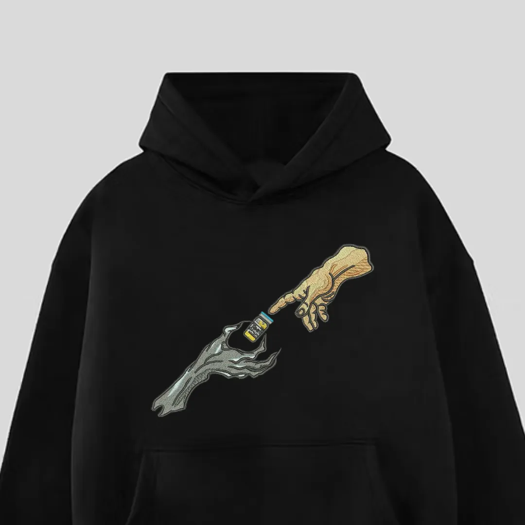 Zoro Hands Embroidered Hoodie Zoro Hands Embroidered Hoodie