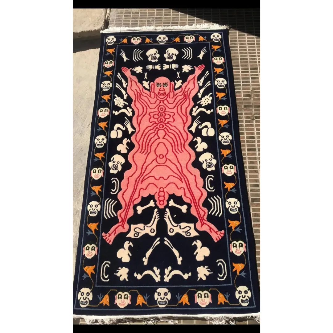 Demon Tattoo Rug
