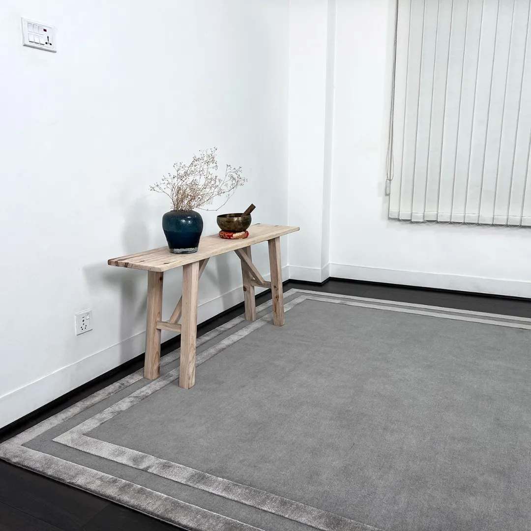 Silverstone Gray Border - Area Rug - Image 2