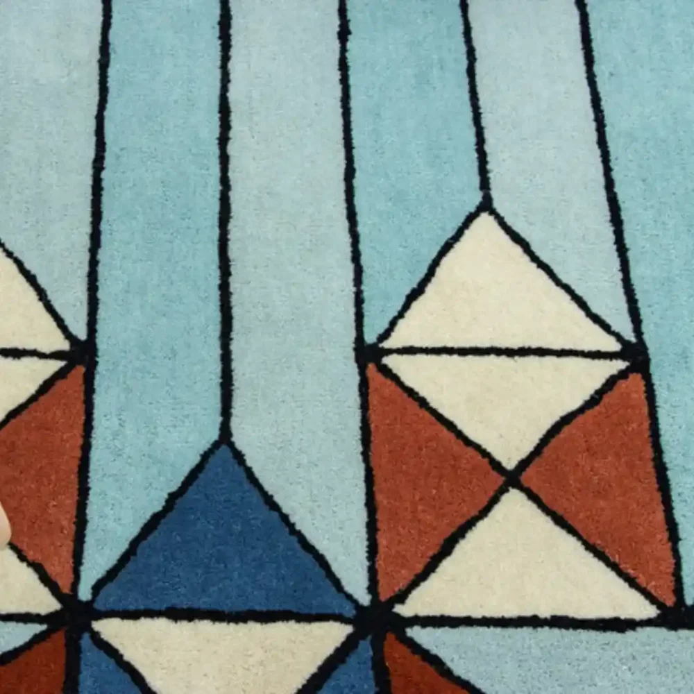 Geometric Horizon Rug