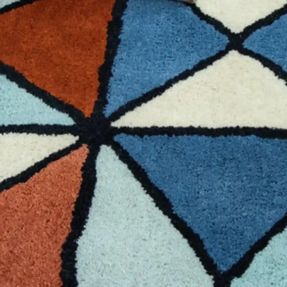 Geometric Horizon Rug