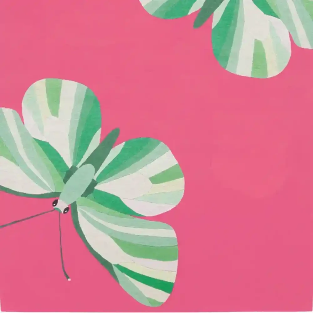 Monarch Butterfly Area Rug