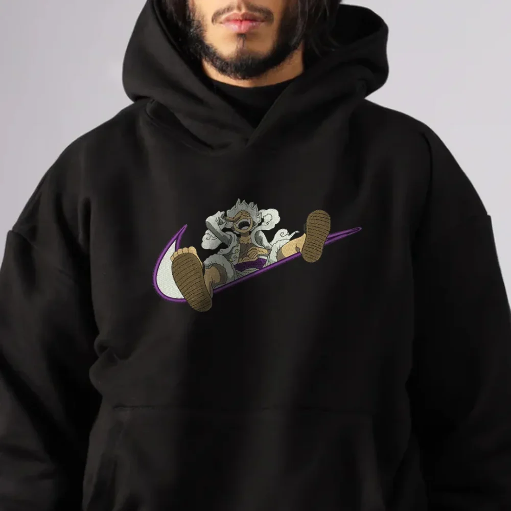 swoosh luffy hoodie Swoosh Luffy Hoodie