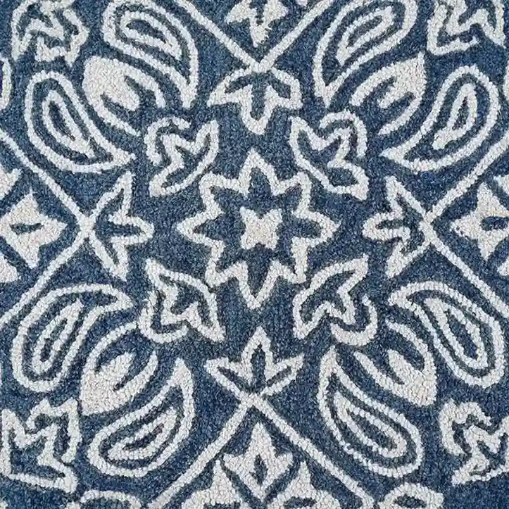Blue Bloom Rug