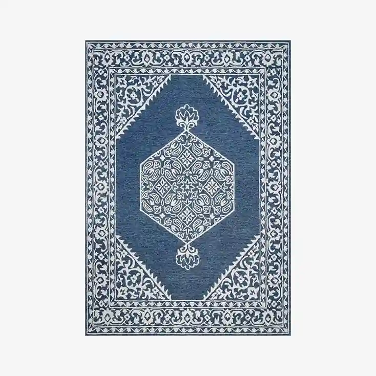 Blue Bloom Rug